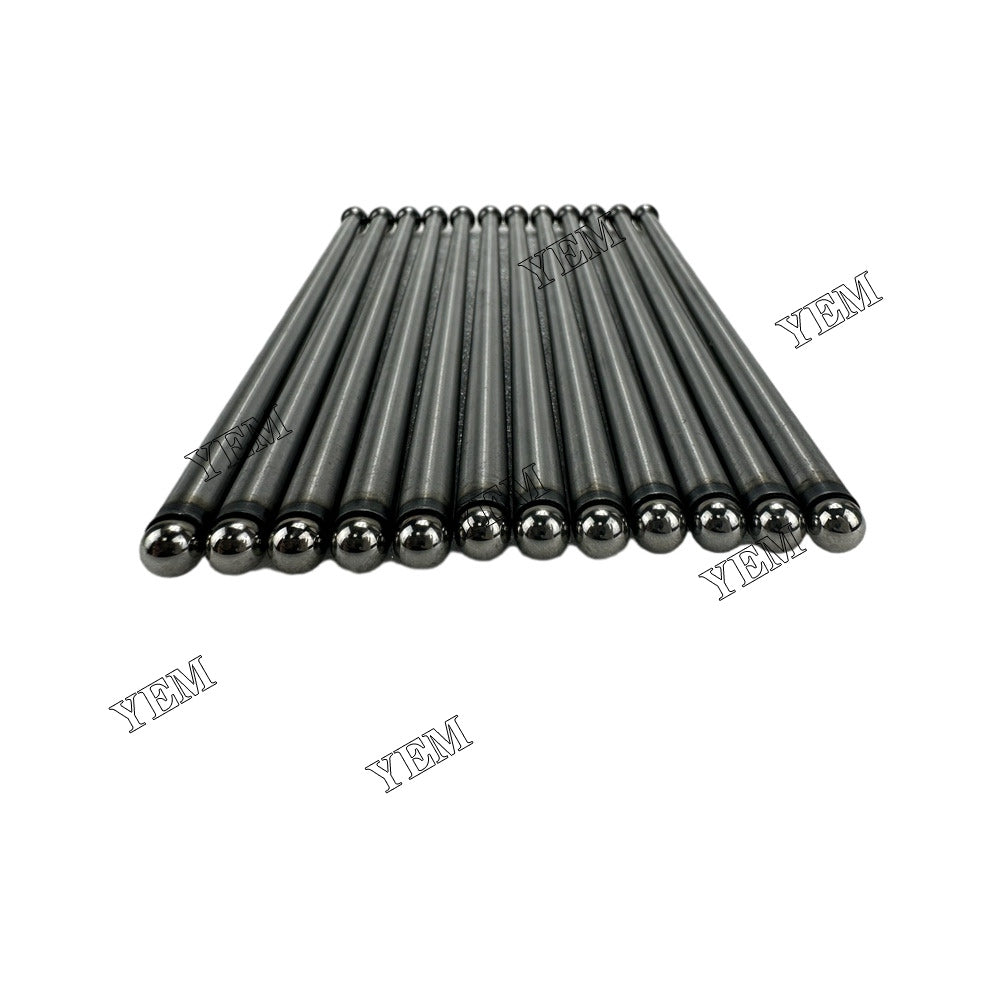 For Isuzu Valve Push Rod 8x 1-12575036-0 4BG1 Engine Spare Parts YEMPARTS