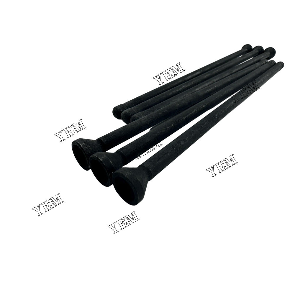 For Isuzu Valve Push Rod 6x 8-97069575-2 3LD1 Engine Spare Parts YEMPARTS