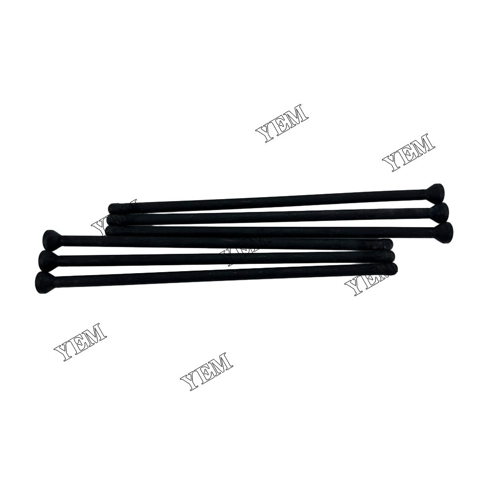 For Isuzu Valve Push Rod 6x 8-97069575-2 3LD1 Engine Spare Parts YEMPARTS