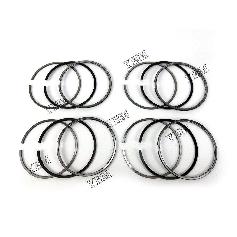 For Shibaura Piston Rings Set STD 84*2*1.5*3 4x N844 Engine Spare Parts YEMPARTS
