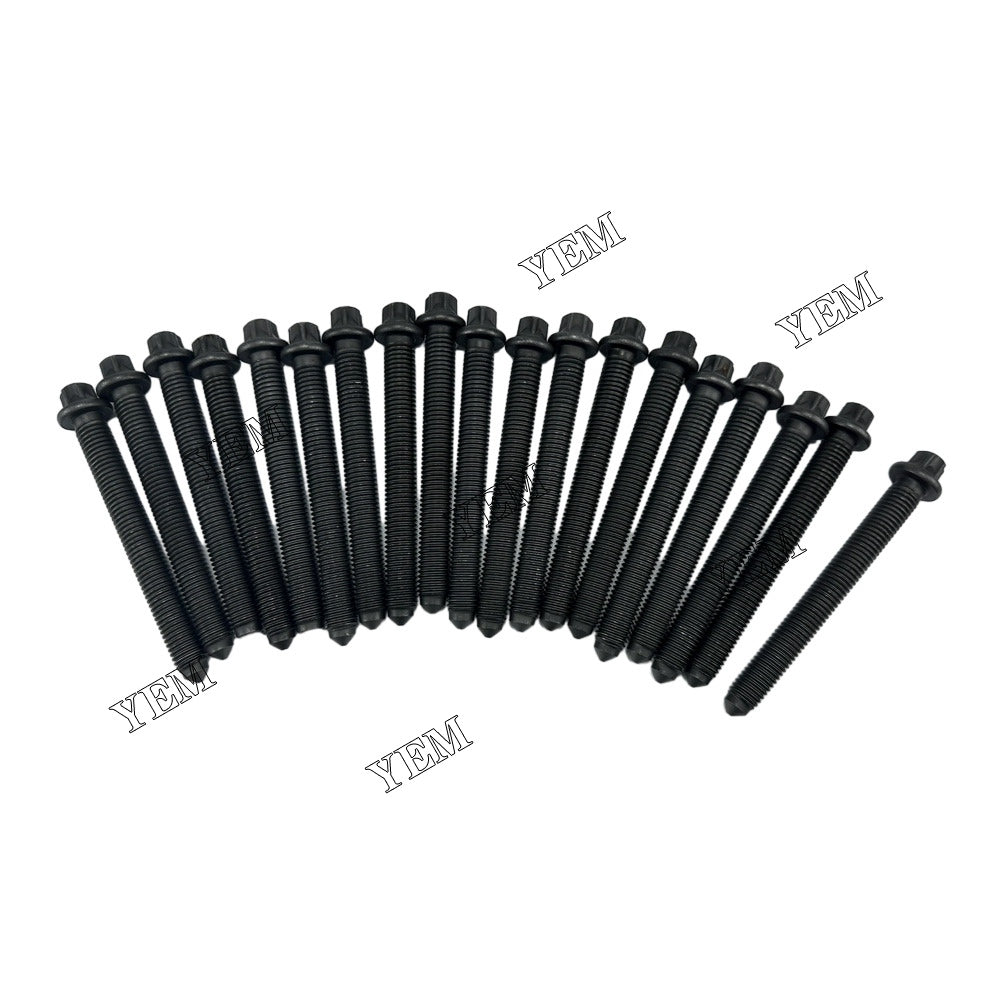For Volvo Cylinder Head Bolt 26x D6D Engine Spare Parts YEMPARTS
