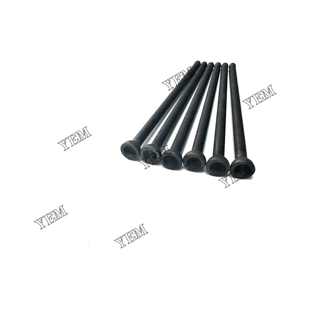 For Kubota Valve Push Rod 6x 19013-15110 D1703 Engine Spare Parts YEMPARTS