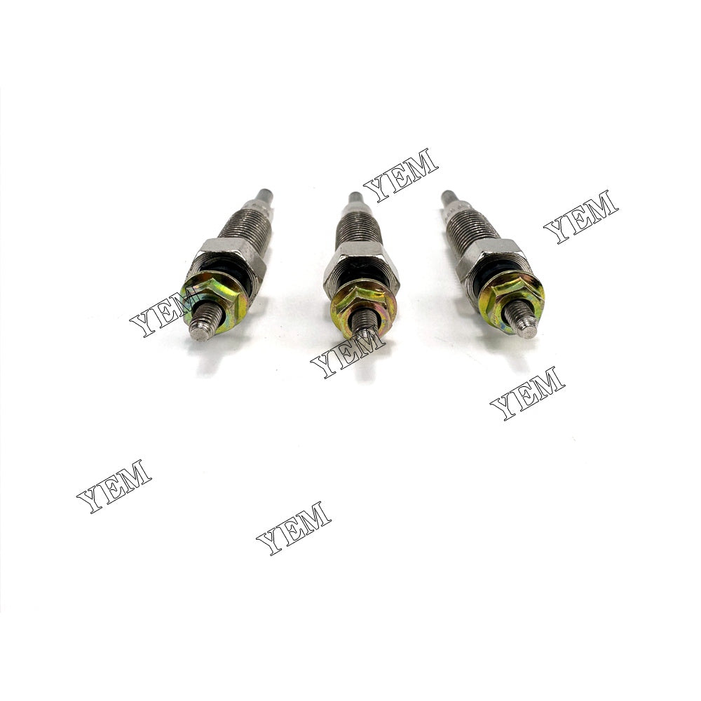 For Kubota Glow Plug 3X 15521-65512 D1402 Engine Spare Parts YEMPARTS
