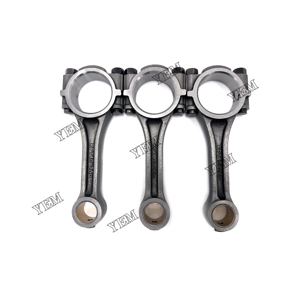For Perkins Connecting Rod 3x part number KP740-25 115026340 403D-11 Engine Spare Parts YEMPARTS