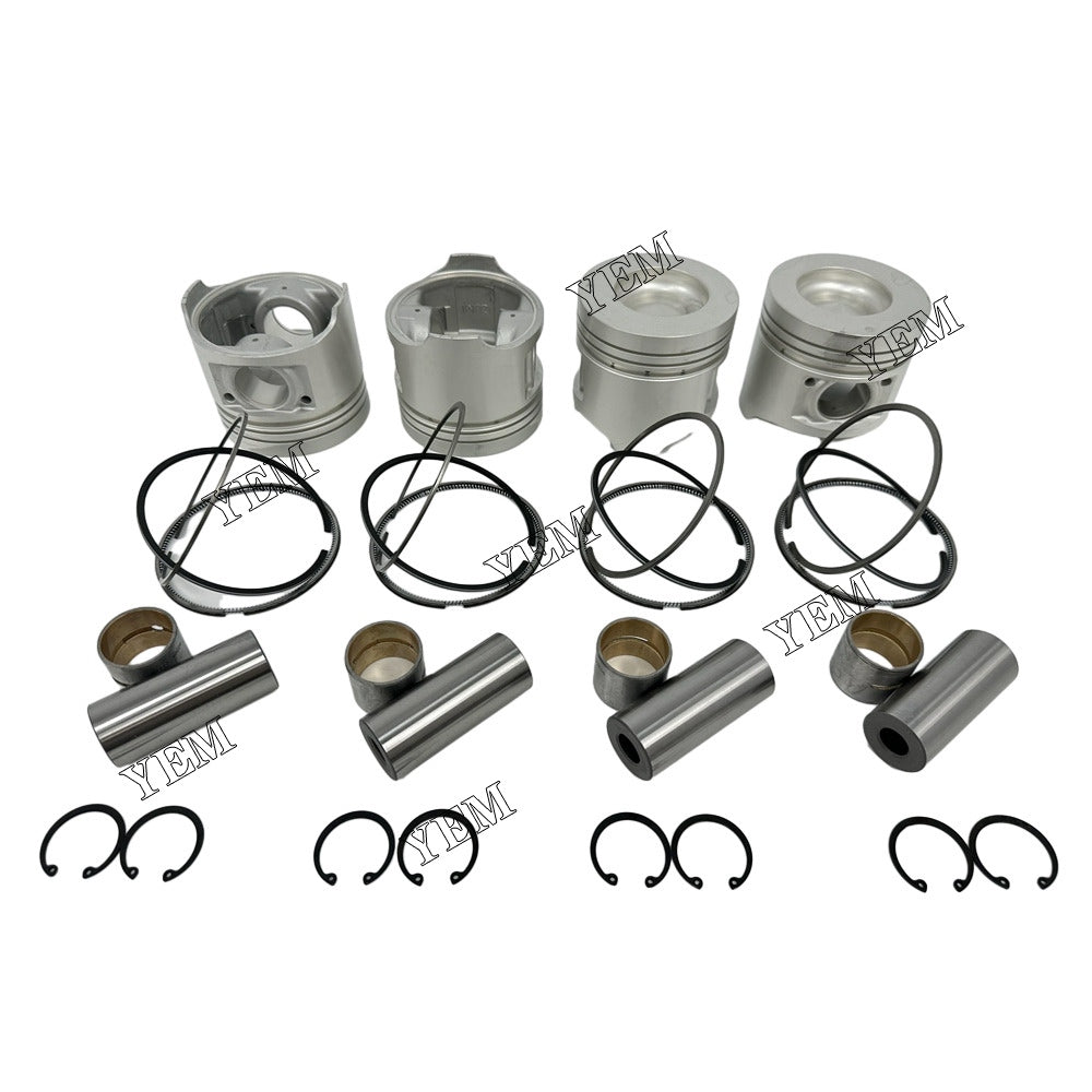 For Toyota Piston With Rings 4x 2Z Engine Spare Parts YEMPARTS