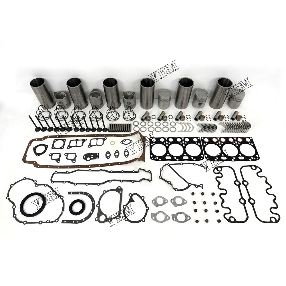 For Toyota Overhaul Rebuild Kit With Bearing Set Valve Train 6x 2D Engine Spare Parts YEMPARTS