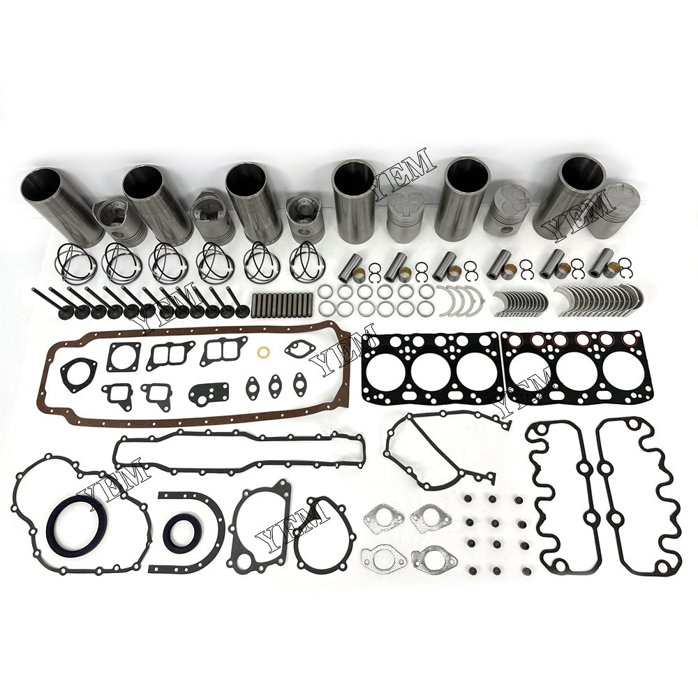 For Toyota Overhaul Rebuild Kit With Bearing Set Valve Train 6x 2D Engine Spare Parts YEMPARTS