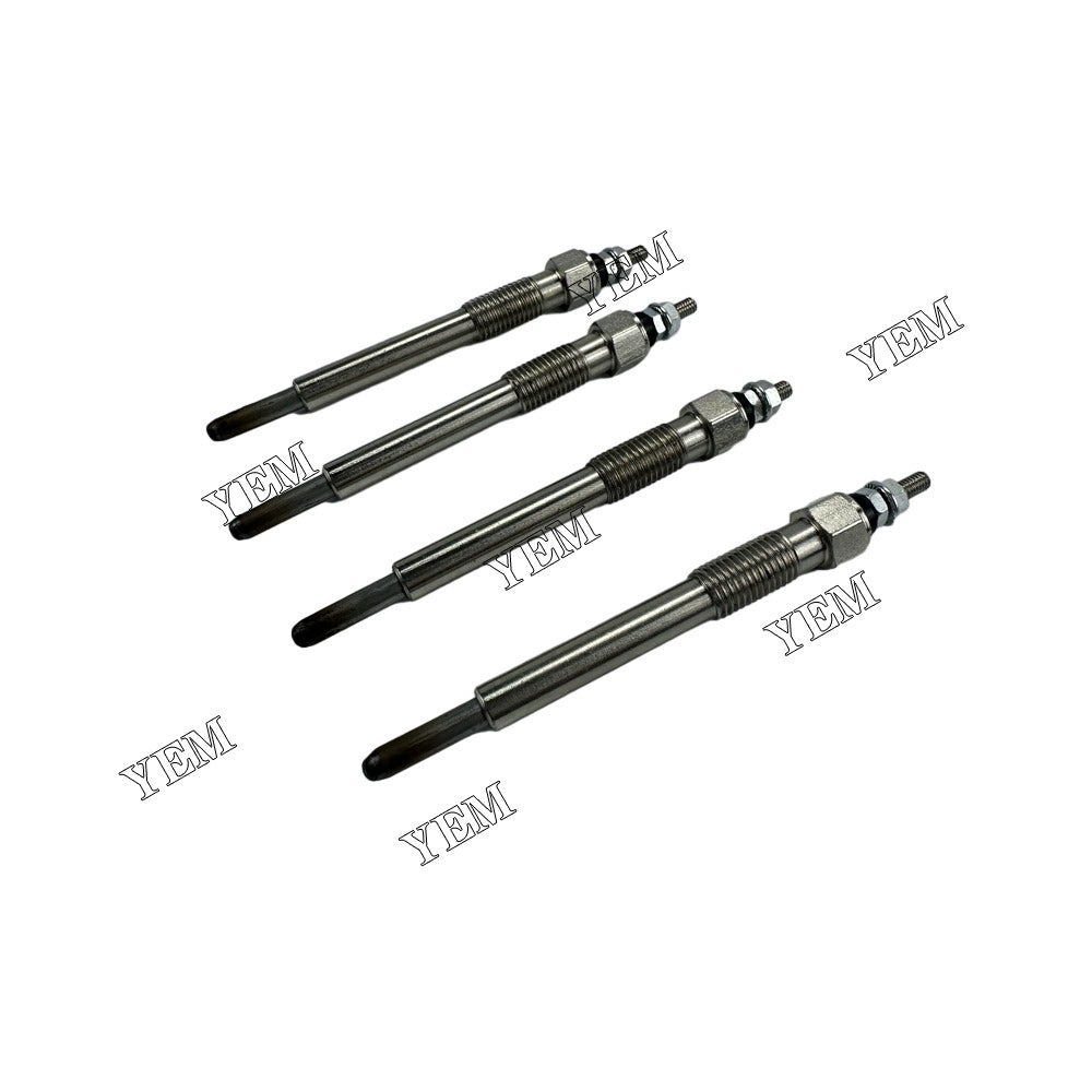 For Yanmar Glow Plug 4X 4TNV88 Engine Spare Parts YEMPARTS