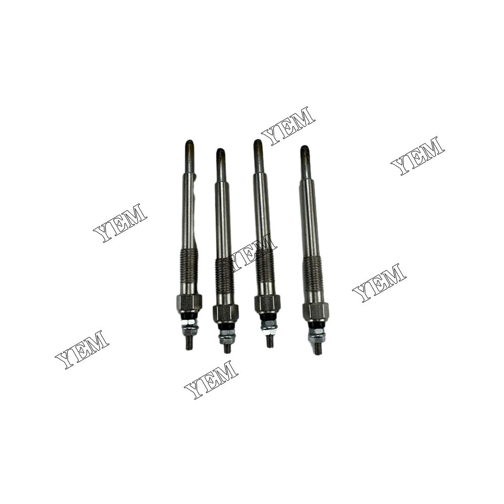 For Yanmar Glow Plug 4X 4TNV88 Engine Spare Parts YEMPARTS