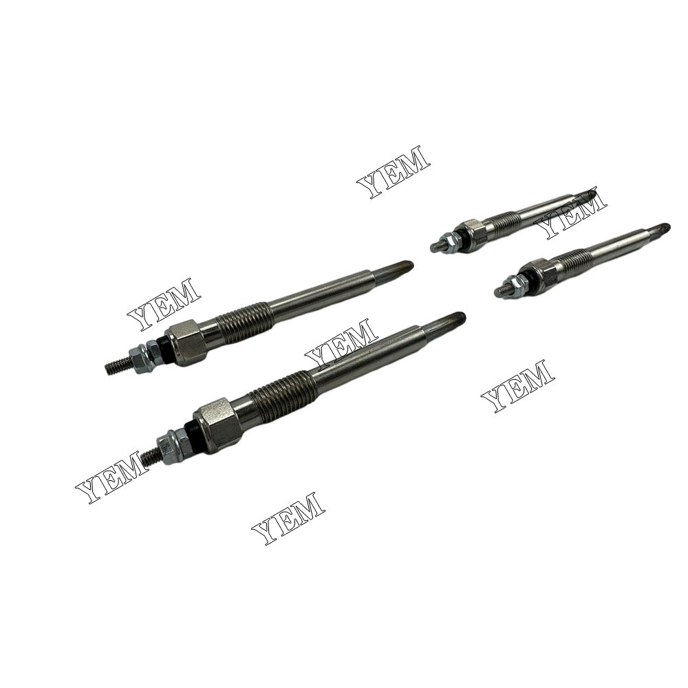 For Yanmar Glow Plug 4X 4TNV86 Engine Spare Parts YEMPARTS