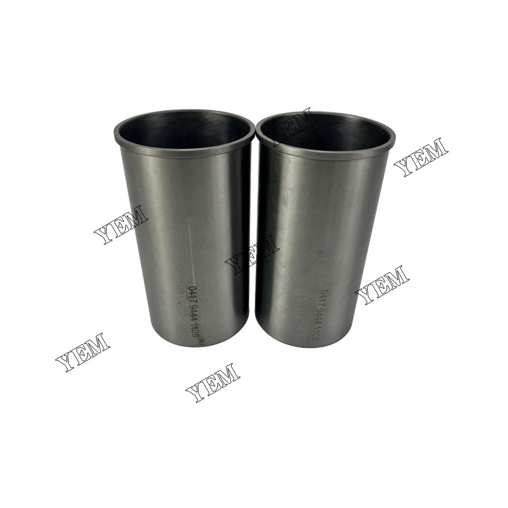 For Deutz Cylinder Liner 2x Part number 0417-9444 F2L2011 Engine Spare Parts YEMPARTS