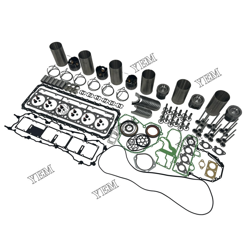 For Caterpillar Overhaul Kit With Valves 6x C7 Engine Spare Parts YEMPARTS