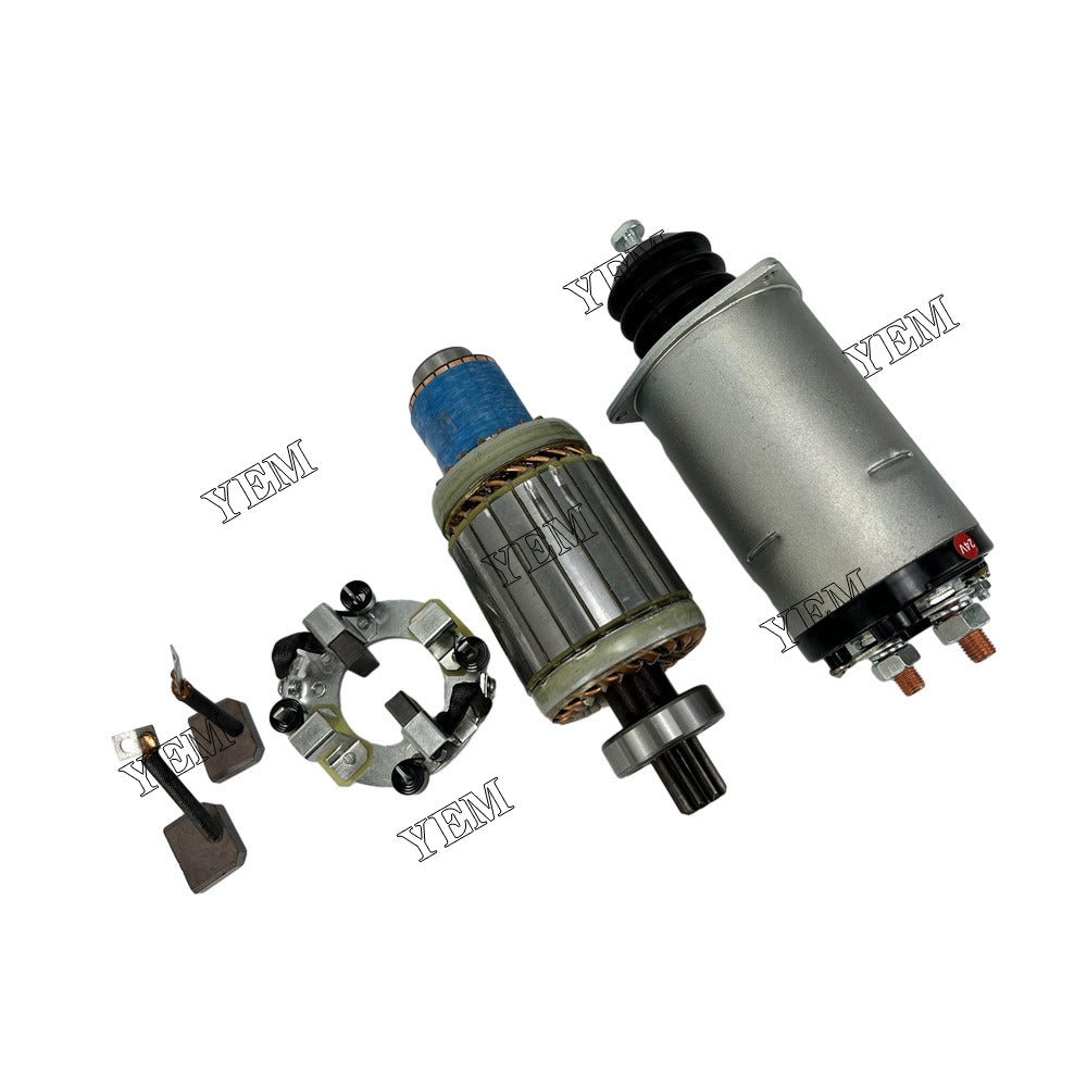 For Komatsu Starter repair parts 6D125 Engine Spare Parts YEMPARTS