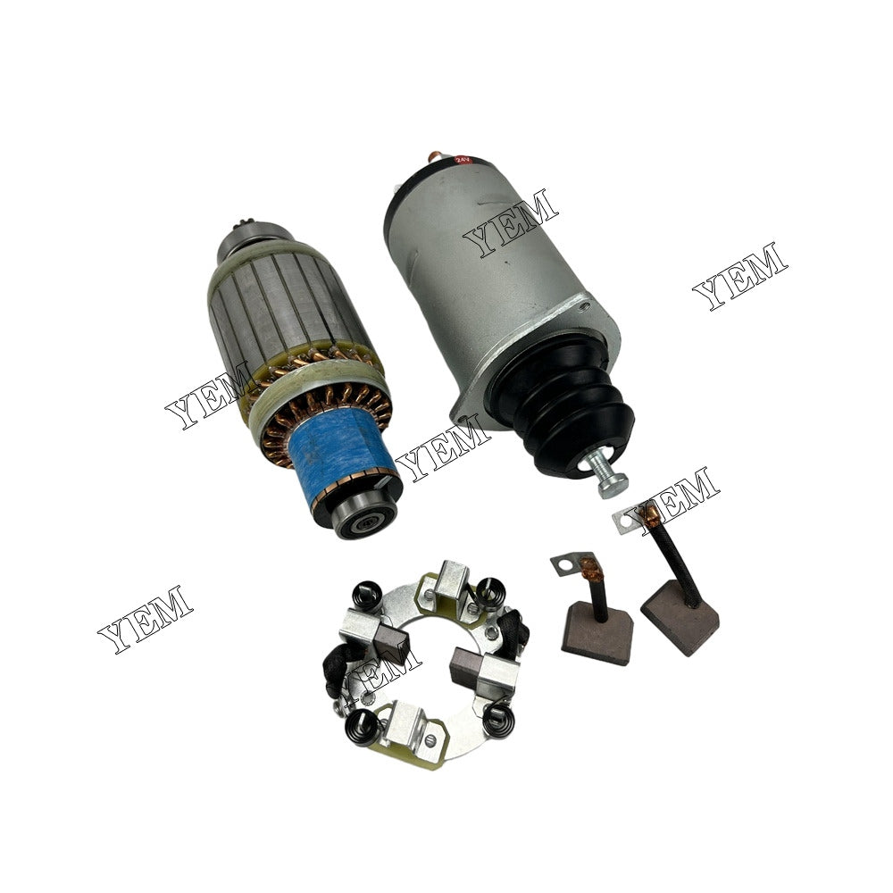 For Komatsu Starter repair parts 6D125 Engine Spare Parts YEMPARTS