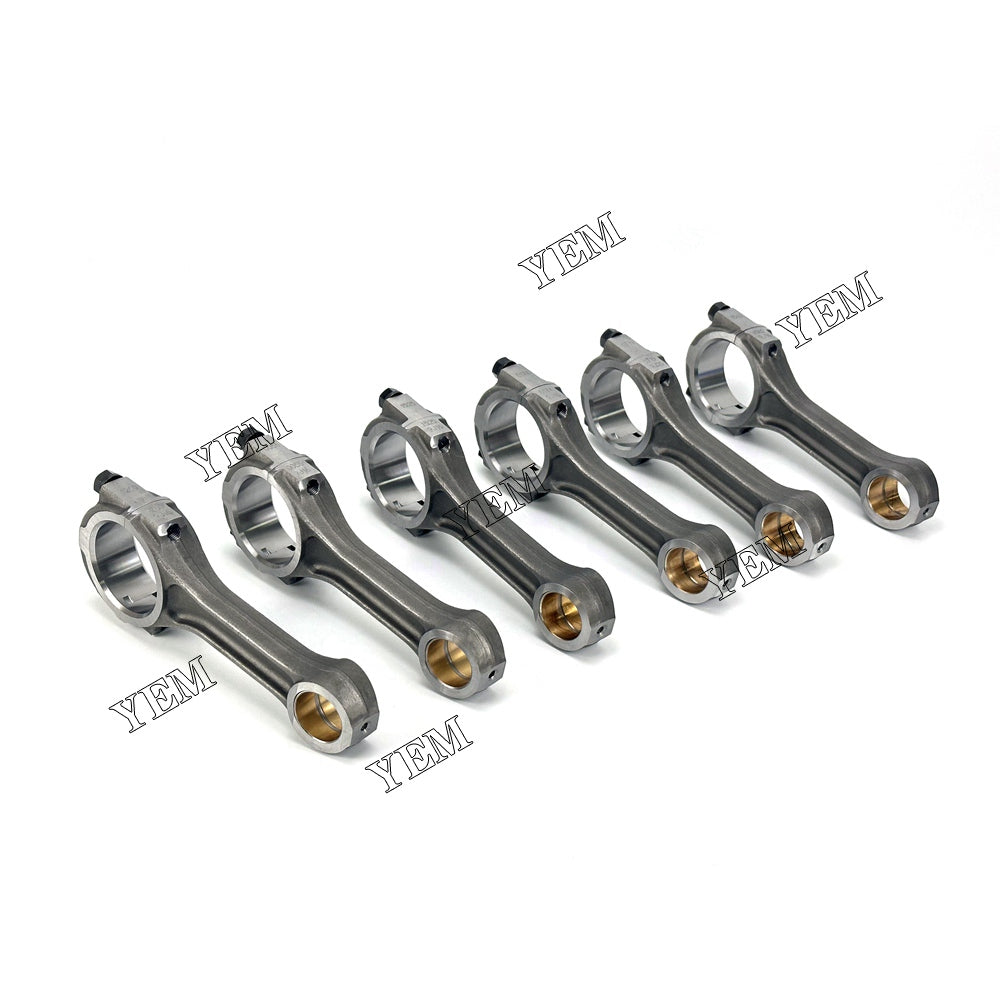 For Doosan Connecting Rod 6x 65.02401-6161 DB58 Engine Spare Parts YEMPARTS
