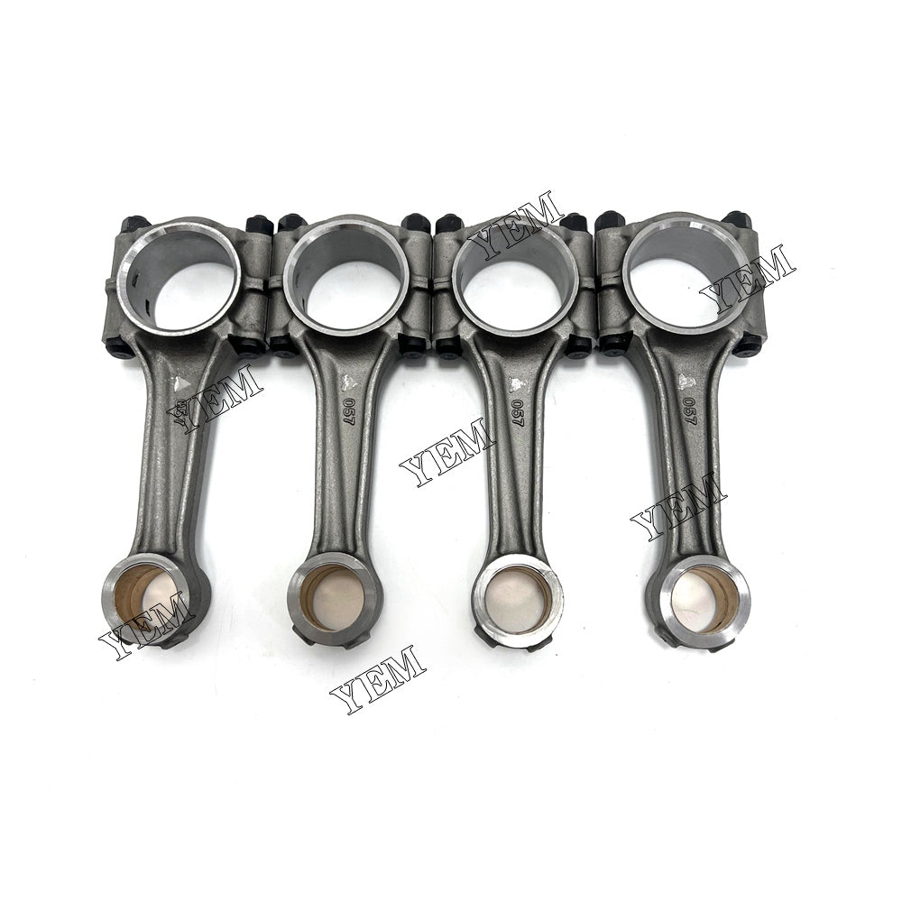 For Mitsubishi Connecting Rod 4x 4D33 Engine Spare Parts YEMPARTS