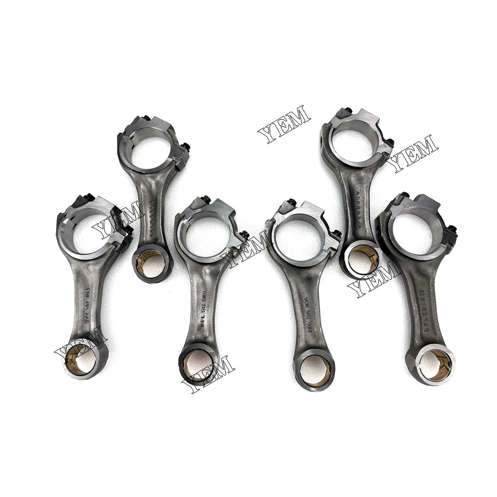 For Cummins Connecting Rod 6x EQ1141 3942581 3901569 6BT Engine Spare Parts YEMPARTS