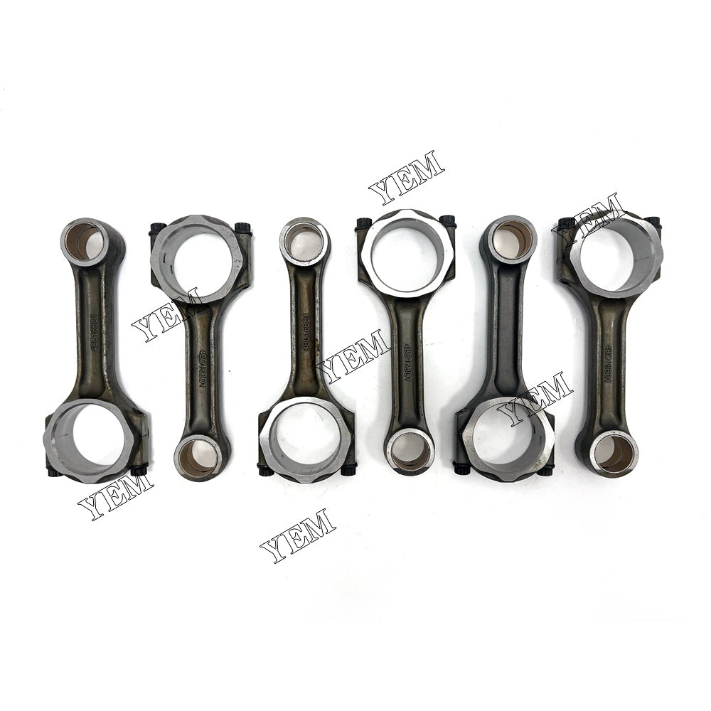 For Isuzu Connecting Rod 6x 1-12230095-1 1-12230104-1 6BD1 Engine Spare Parts YEMPARTS