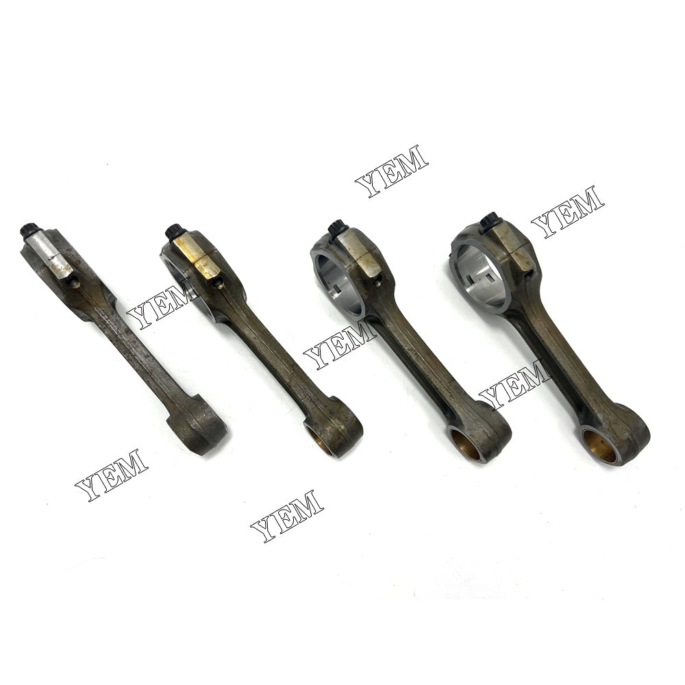 For Isuzu Connecting Rod 4x 1-12230095-1 1-12230104-1 4BD1 Engine Spare Parts YEMPARTS