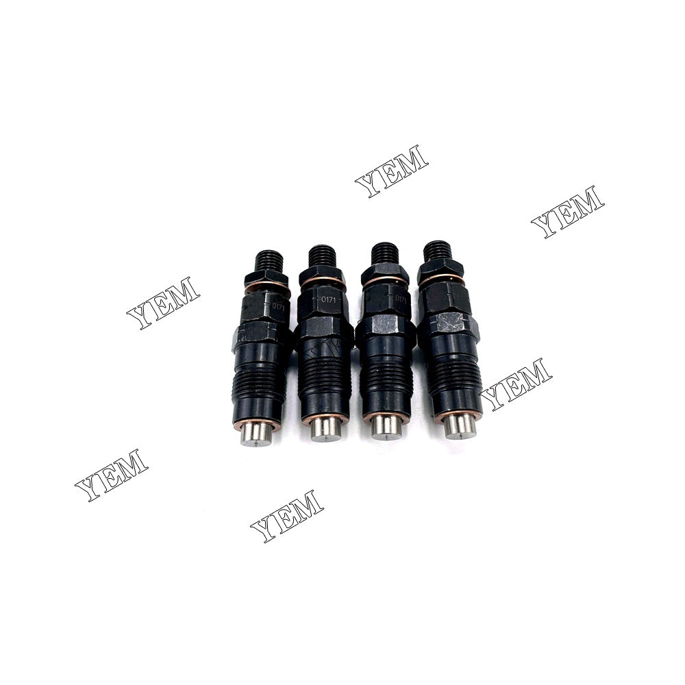 For Kubota Fuel Injector 4x 4PD57 53900-0171 V3300 Engine Spare Parts YEMPARTS