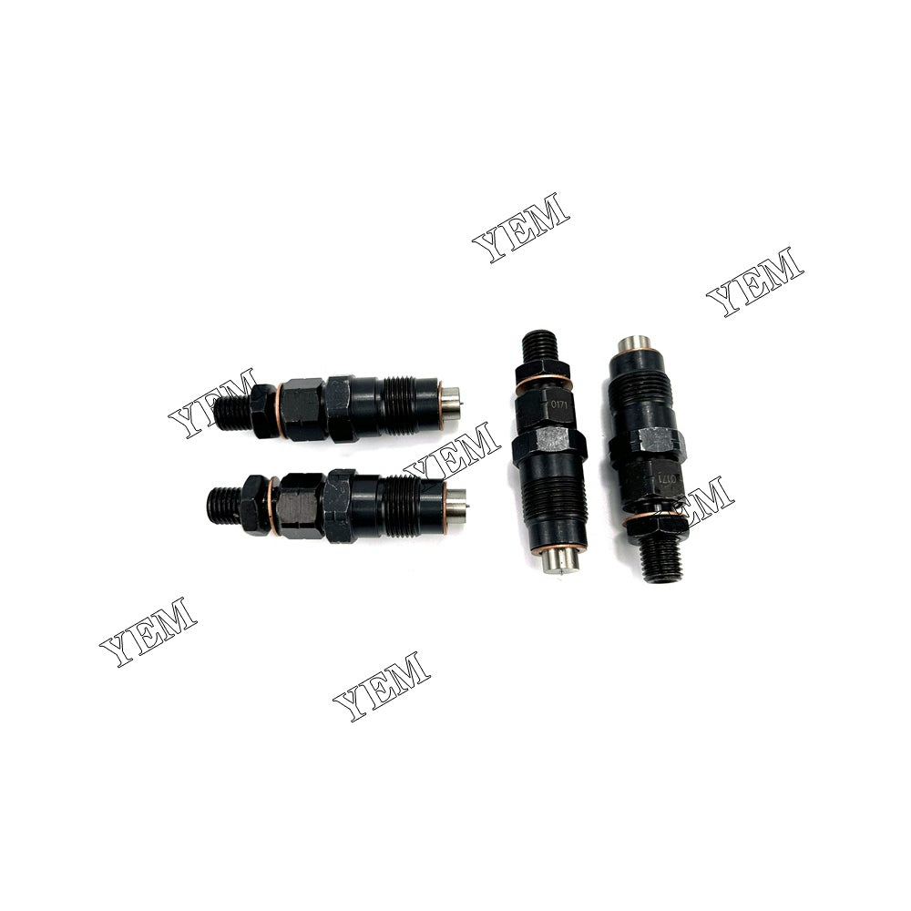 For Kubota Fuel Injector 4x 4PD57 53900-0171 V3300 Engine Spare Parts YEMPARTS