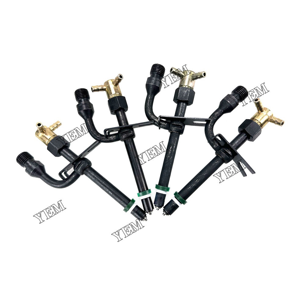 For Kubota Fuel Injector 4x 27836 17331-53000 17391-53000 V2203 Engine Spare Parts YEMPARTS