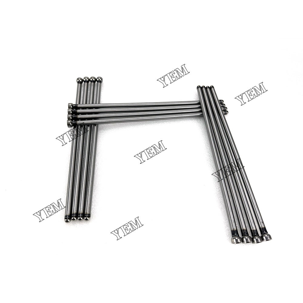 For Doosan Valve Push Rod 12x 1-12575036-0 DB58 Engine Spare Parts YEMPARTS