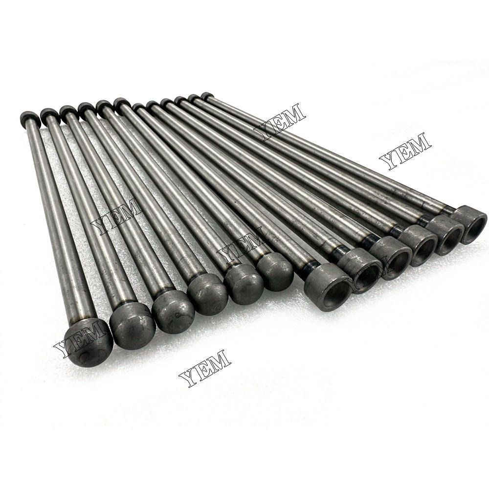 For Doosan Valve Push Rod 12x 65.04302-5010 DE08 Engine Spare Parts YEMPARTS