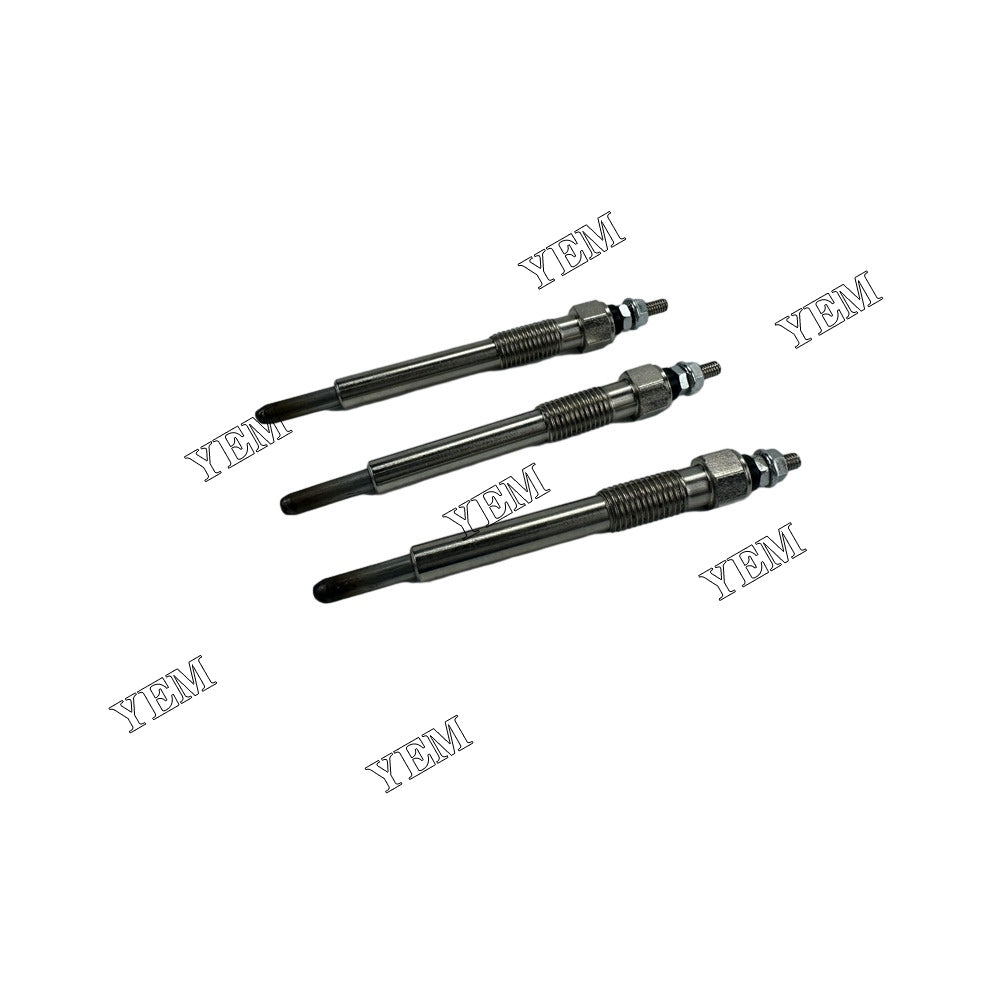 For Yanmar Glow Plug 3X 3TNV82 Engine Spare Parts YEMPARTS