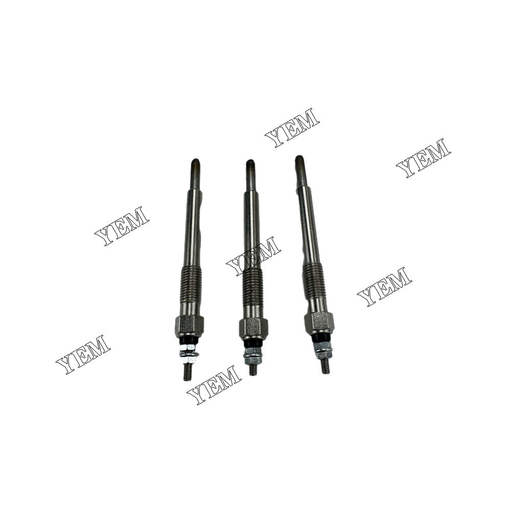 For Yanmar Glow Plug 3X 3TNV82 Engine Spare Parts YEMPARTS