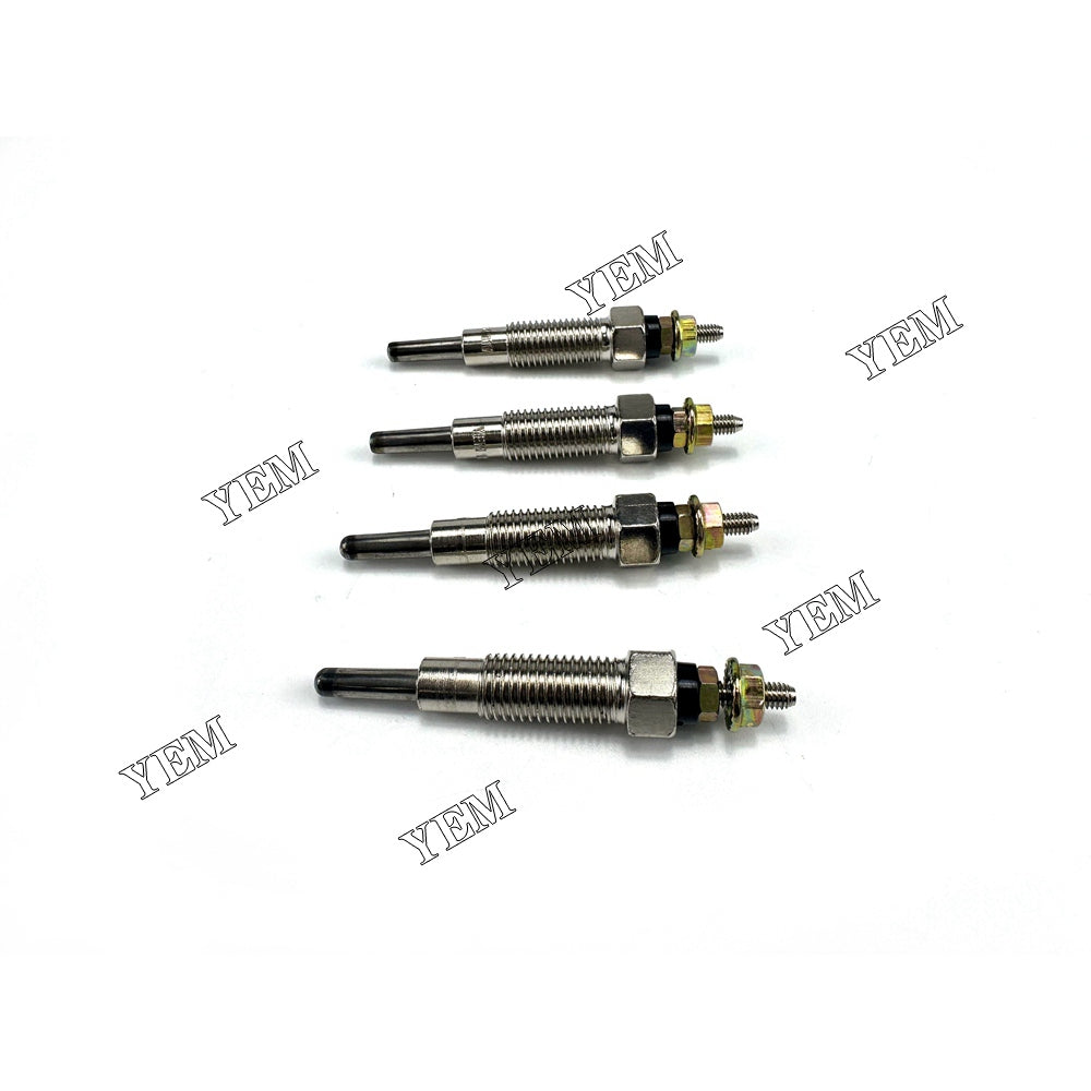 For Kubota Glow Plug 4X 15521-65512 V1702 Engine Spare Parts YEMPARTS