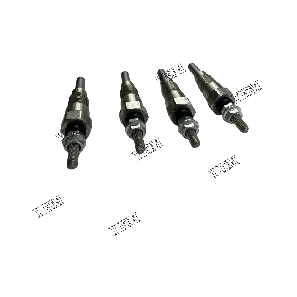 For Yanmar Glow Plug 4X 11065-T8200 4TNV98 Engine Spare Parts YEMPARTS