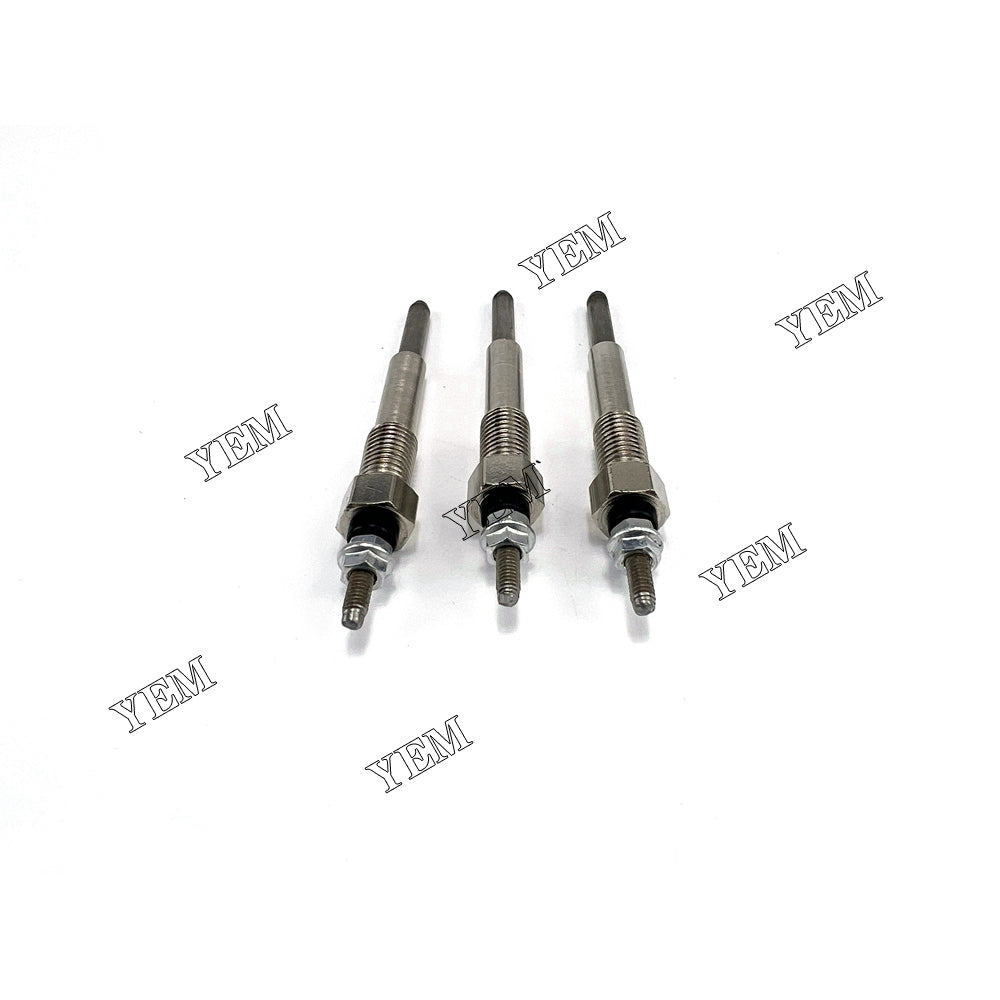For Isuzu Glow Plug 3X 3KC1 Engine Spare Parts YEMPARTS