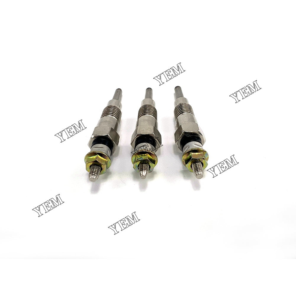 For Kubota Glow Plug 3X 15951-65510 D950 Engine Spare Parts YEMPARTS