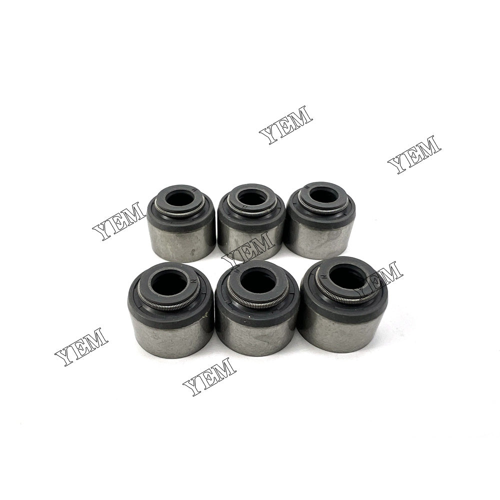 For Mitsubishi Valve Oil Seal 6x K3C Engine Spare Parts YEMPARTS
