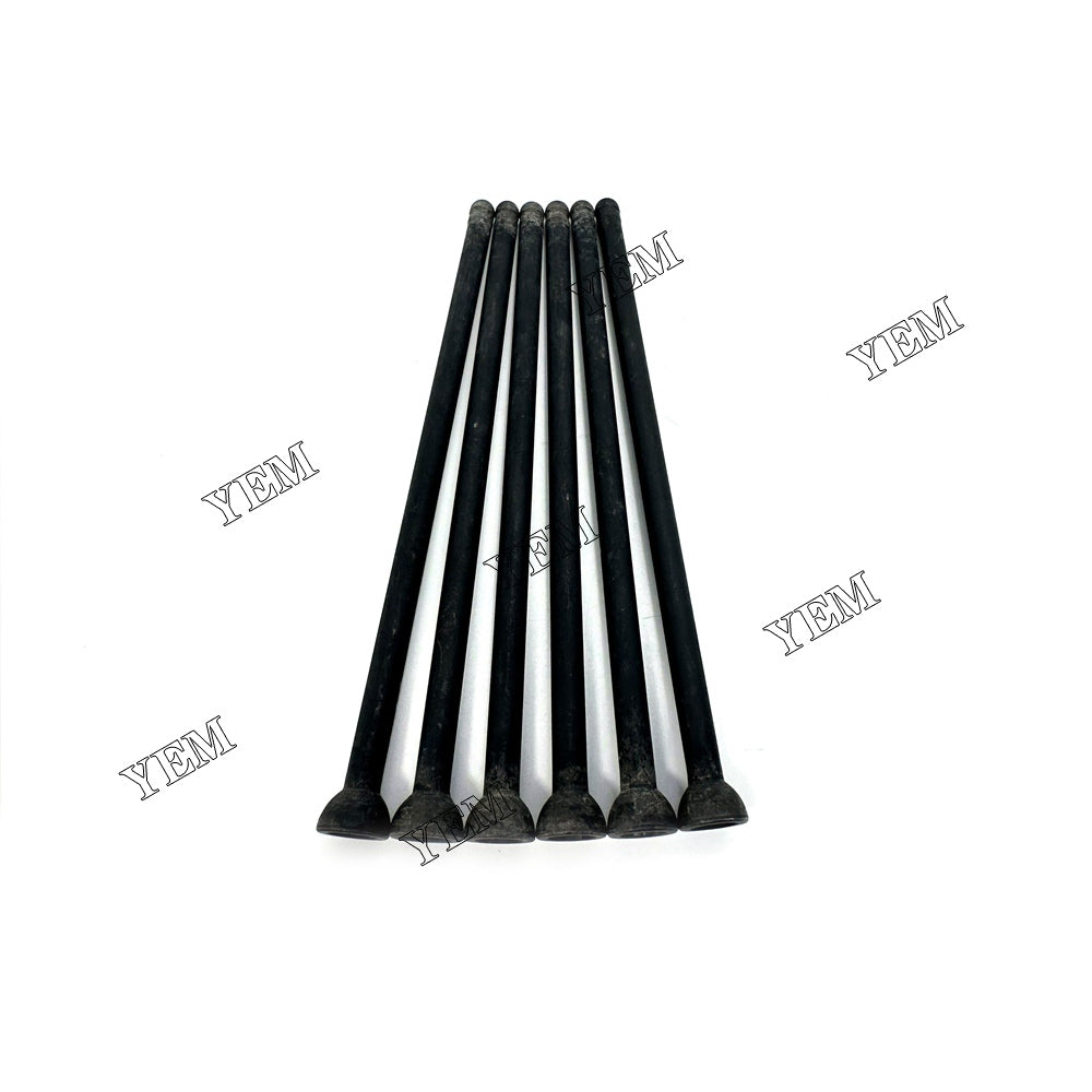 For Kubota Valve Push Rod 6x 1A091-15110 D1703 Engine Spare Parts YEMPARTS