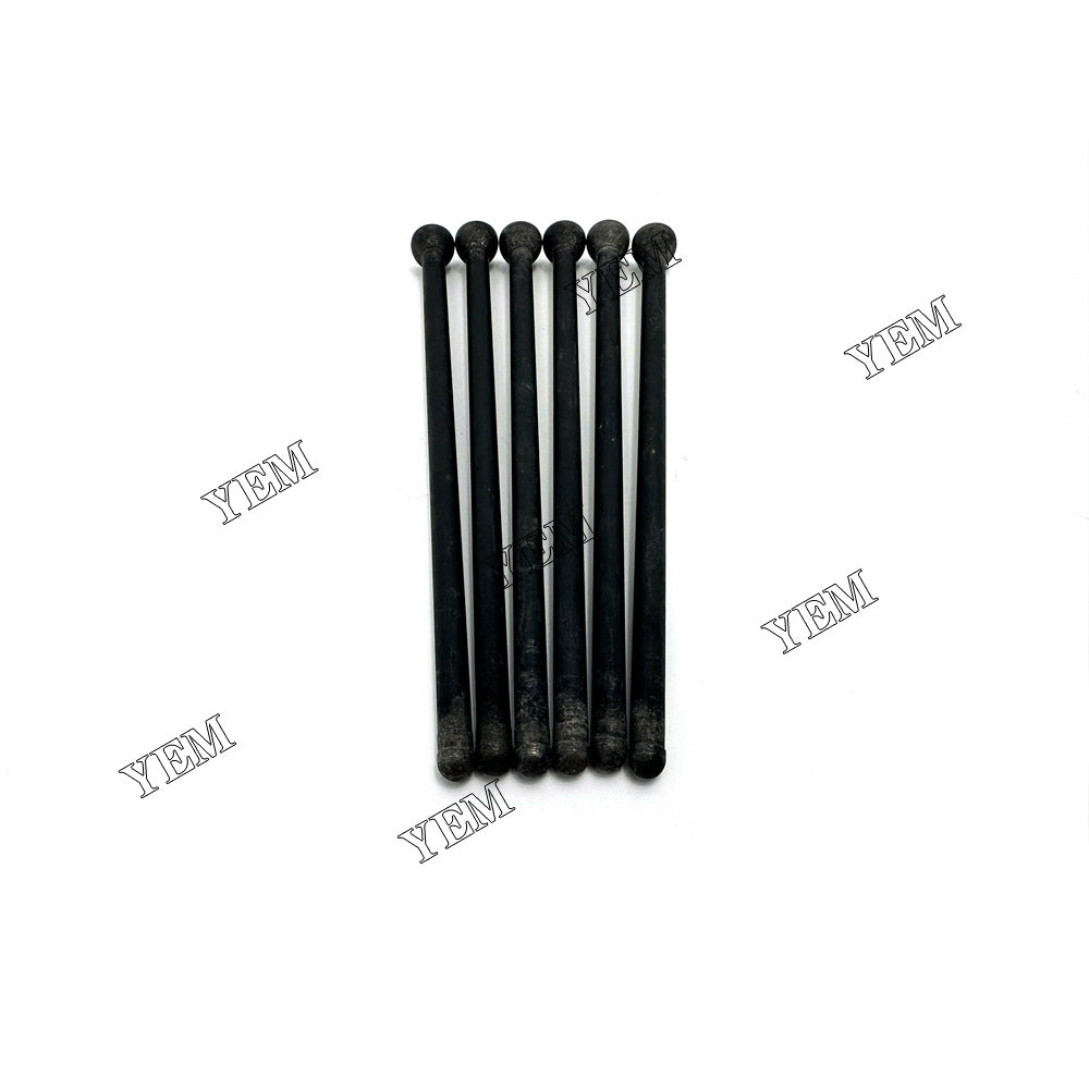 For Kubota Valve Push Rod 6x 1A091-15110 D1703 Engine Spare Parts YEMPARTS