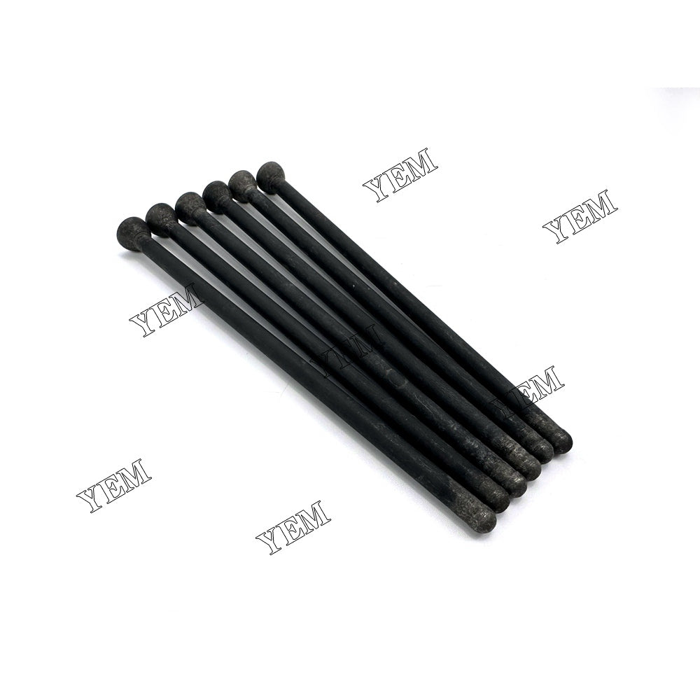 For Kubota Valve Push Rod 6x 1A091-15110 D1703 Engine Spare Parts YEMPARTS
