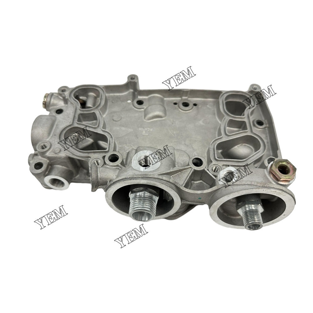 For Volvo Oli Cooler Cover 0425-4557 D6E Engine Spare Parts YEMPARTS