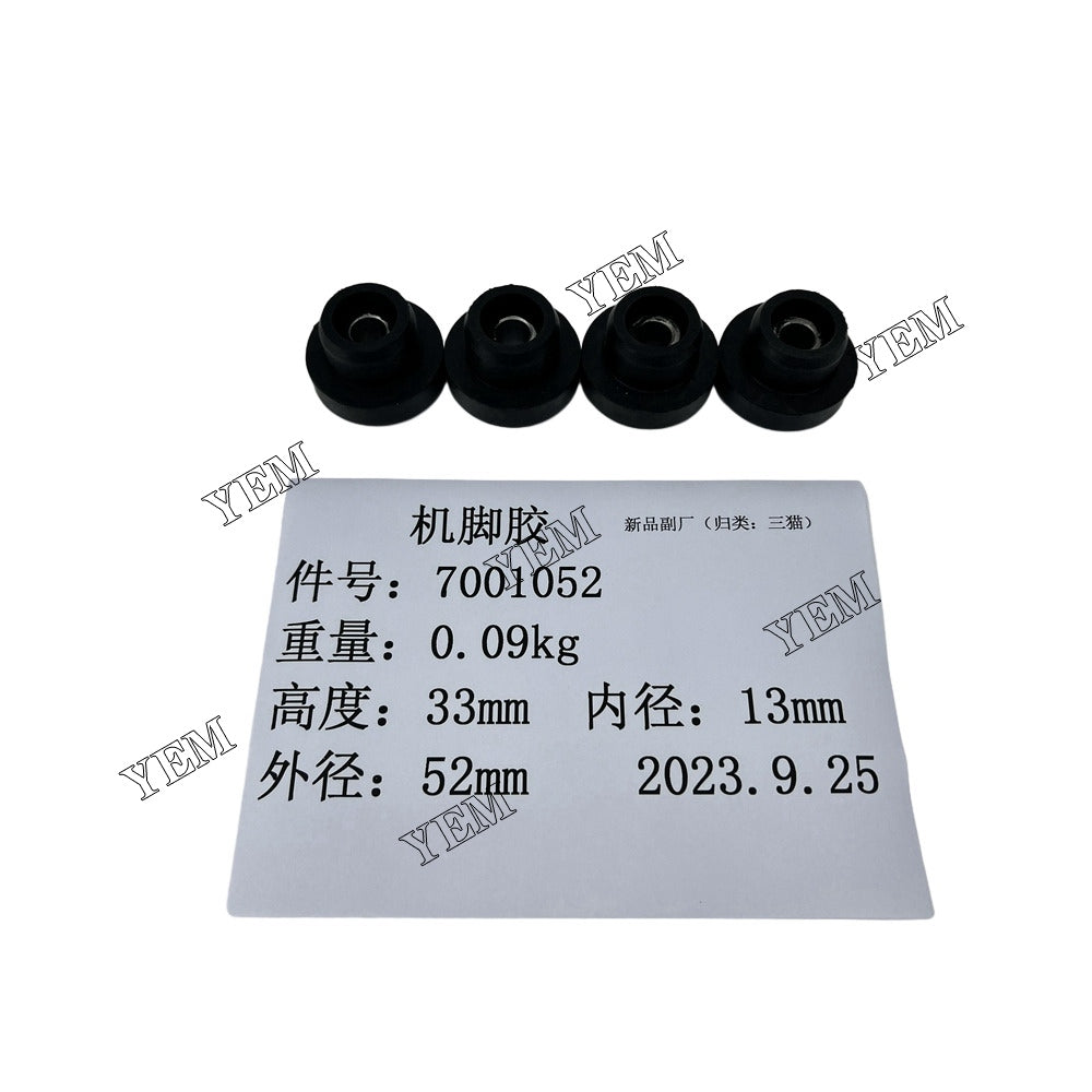 For Bobcat Engine Mounting 7001052 Engine Spare Parts YEMPARTS