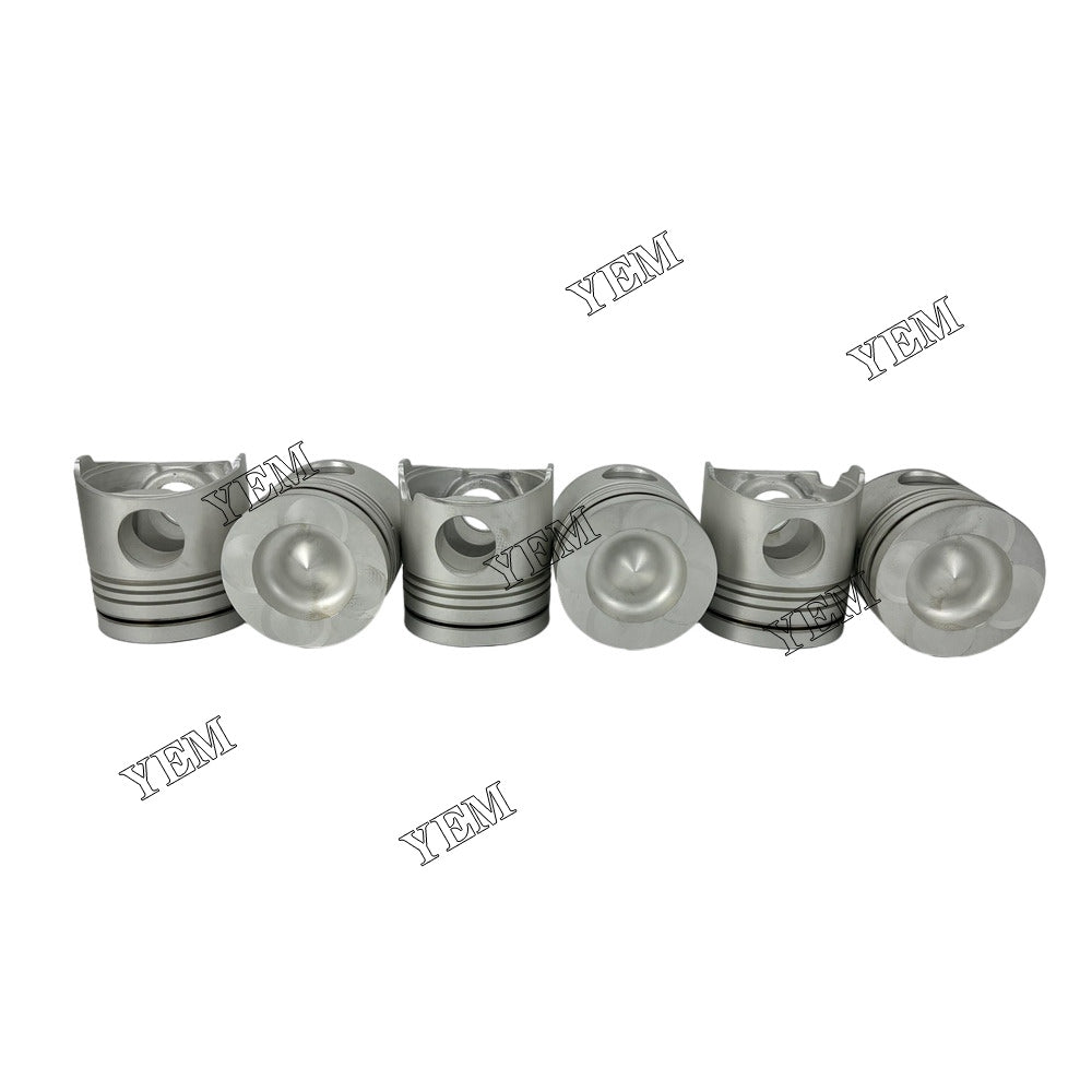 For Hino Piston STD 135mm 6x 13216-2330 K13C Engine Spare Parts YEMPARTS