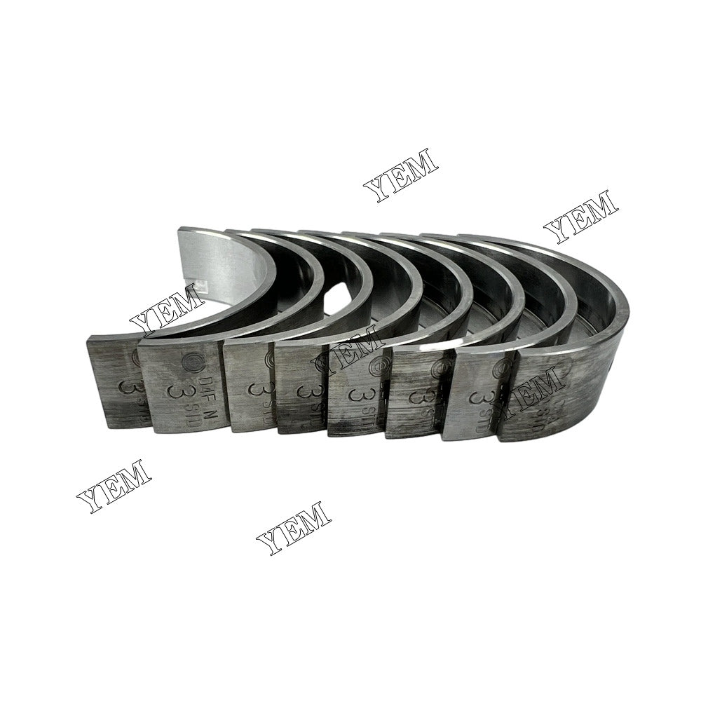 For Yanmar Main Bearing STD 119125-02900 3TNM68 Engine Spare Parts YEMPARTS