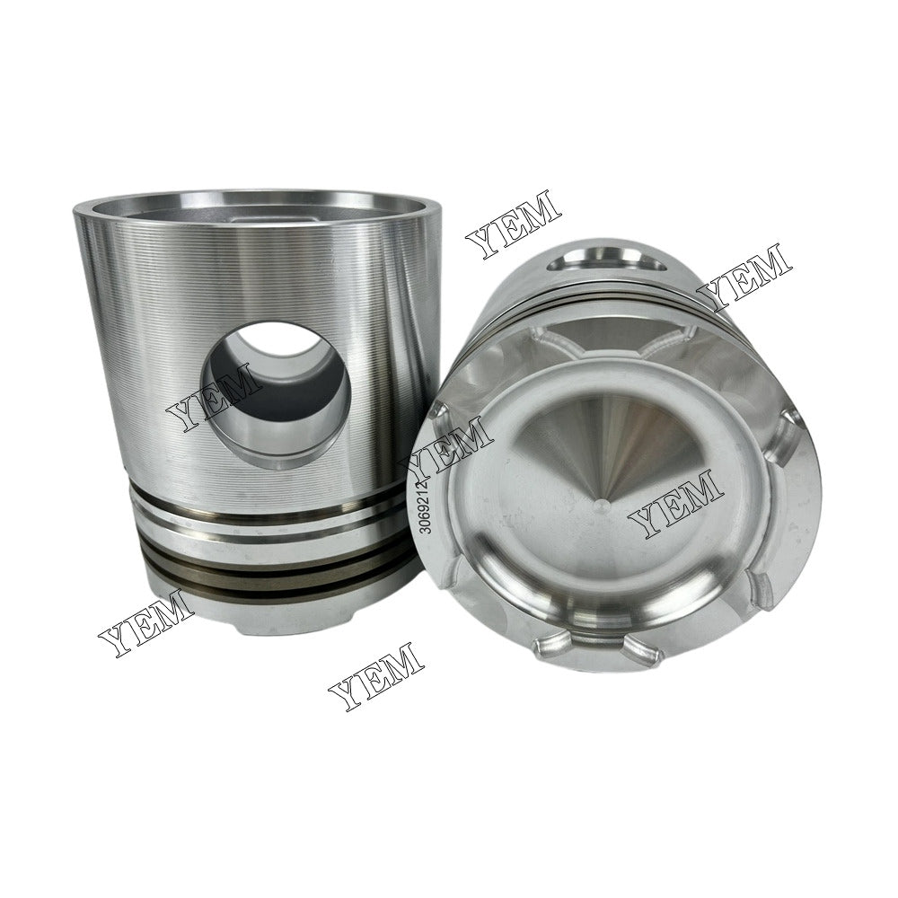 For Cummins Piston STD 139.5mm 6x 3069212 NT855 Engine Spare Parts YEMPARTS