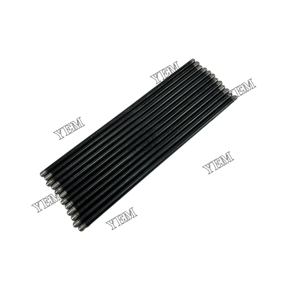 For Weichai Valve Push Rod 12x WP6G125E201 Engine Spare Parts YEMPARTS