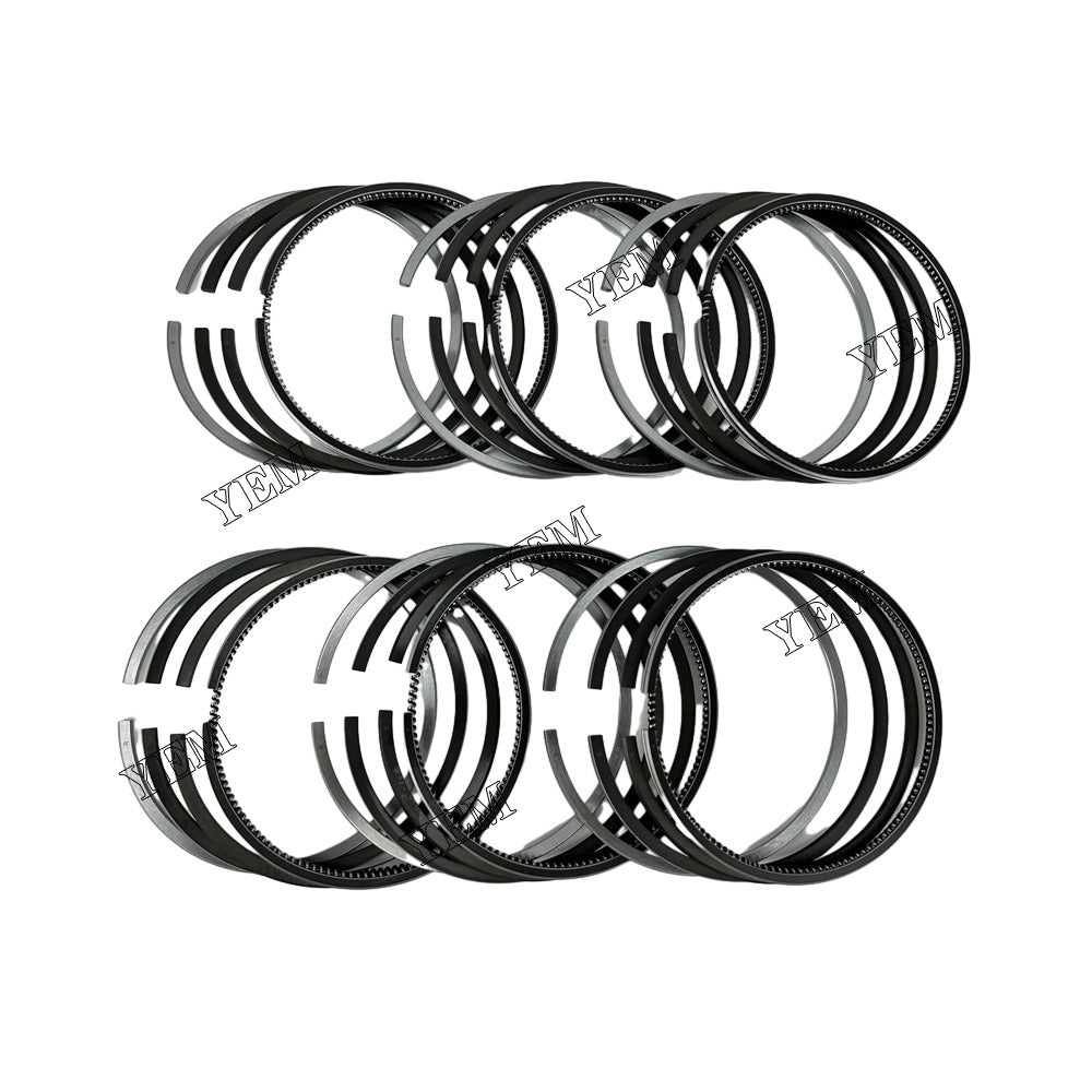 For Toyota Piston Rings Set STD 6x 2D Engine Spare Parts YEMPARTS