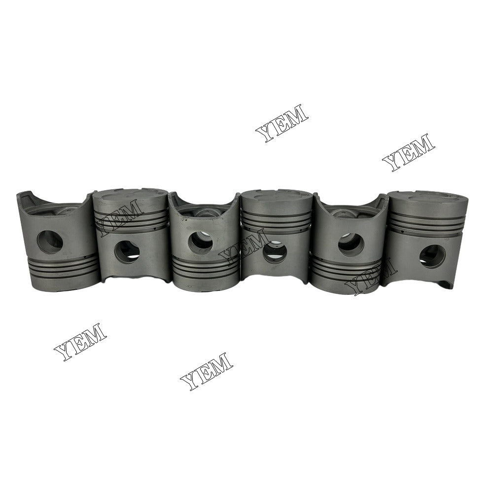 For Toyota Piston STD 105mm 6x 2D Engine Spare Parts YEMPARTS