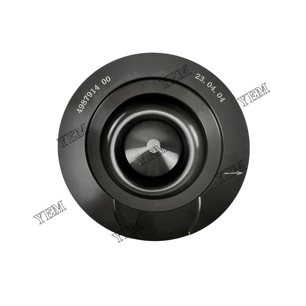 For Cummins Piston STD 114mm 6x 4987914 6L Engine Spare Parts YEMPARTS