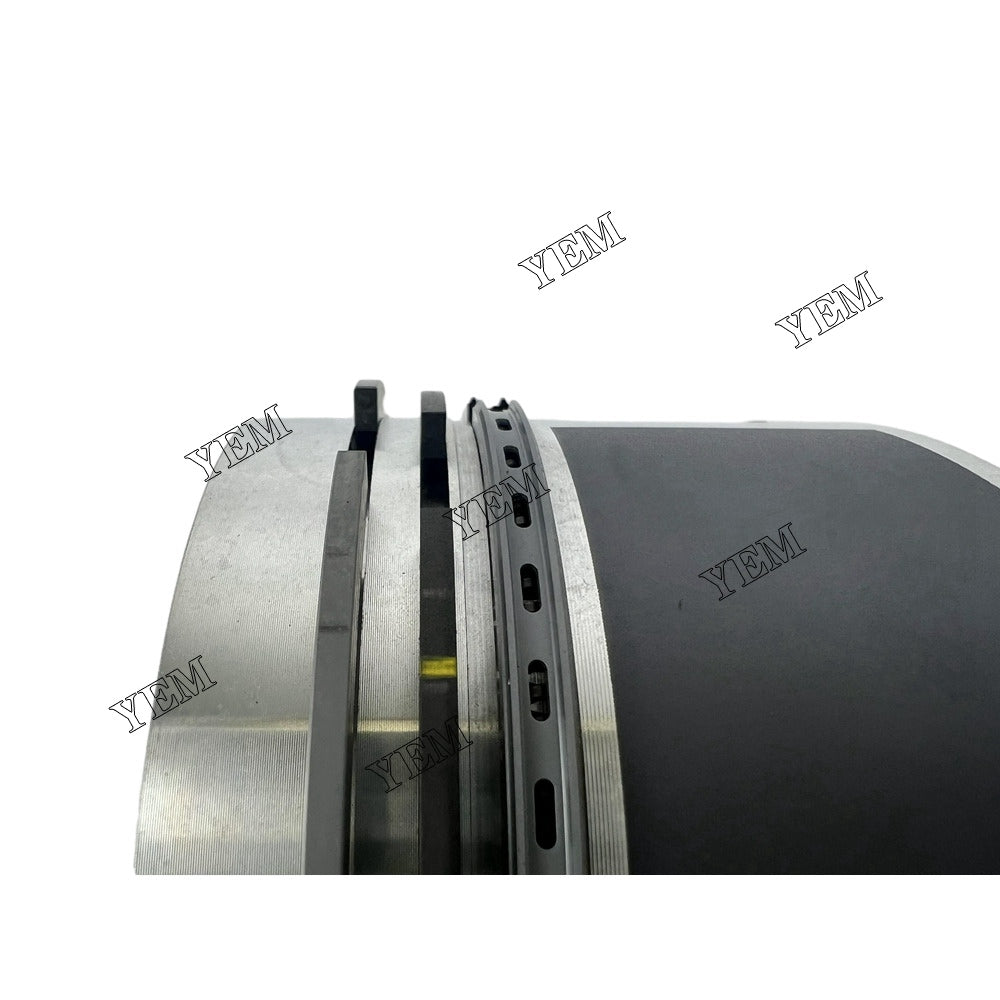 For Yanmar Piston With Rings 4x 714320-22720 L100 4TNV86 Engine Spare Parts YEMPARTS