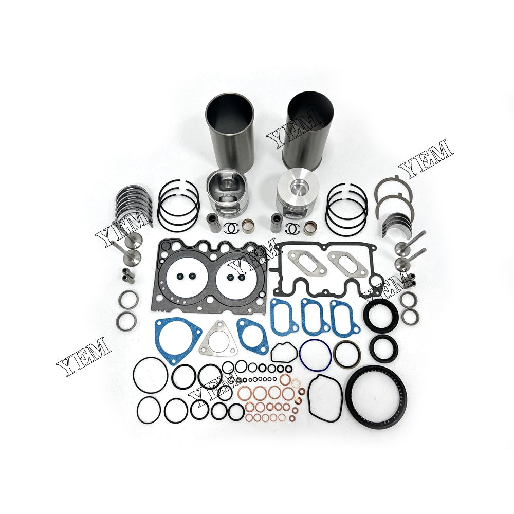 Overhaul Rebuild Kit With Gasket Set Bearing-Valve Train For Deutz Engine F2L1011F YEMPARTS