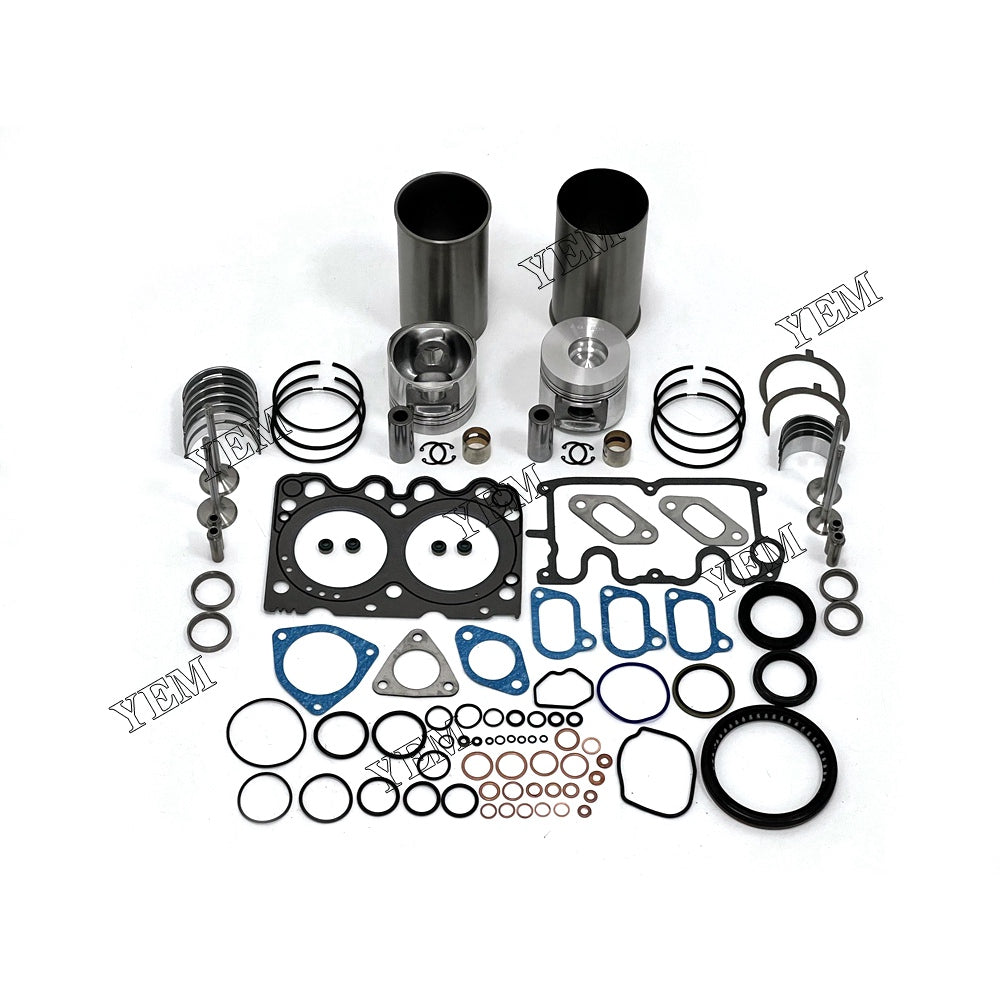 Overhaul Rebuild Kit With Gasket Set Bearing-Valve Train For Deutz Engine F2L1011F YEMPARTS